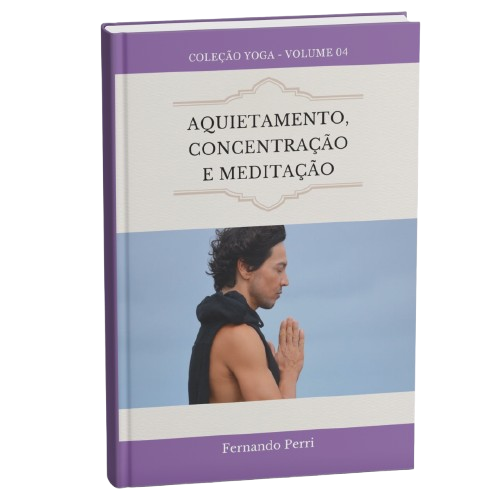 colecao yoga fernando perri livro aquietamento concentracao e meditacao