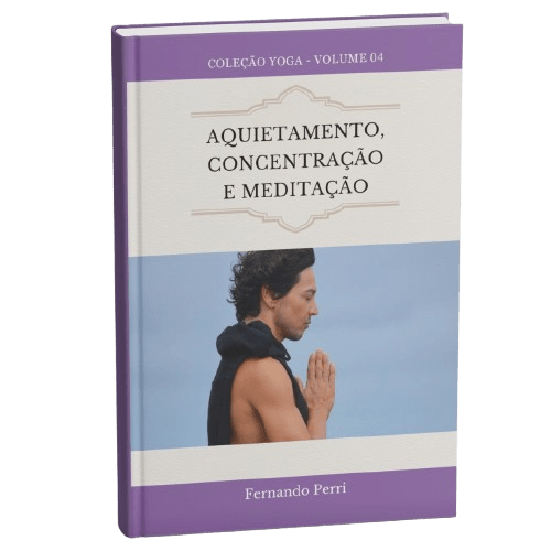 colecao yoga fernando perri livro aquietamento concentracao e meditacao